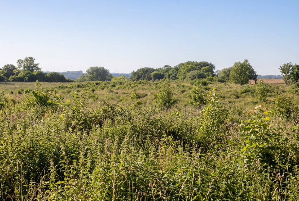 Brush & Field Clearing — before